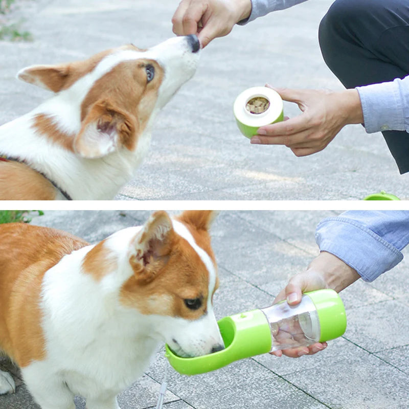 Portable Dog Feeder/Water Bottle